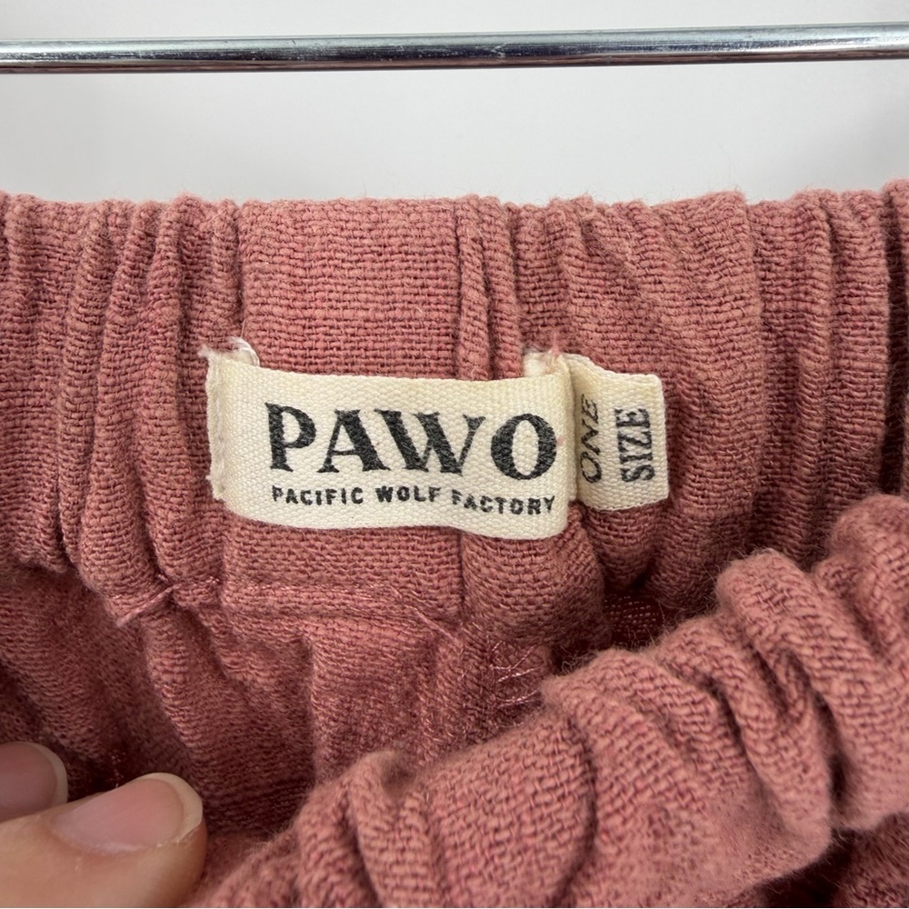 PAWO Pacific Wolf Mauve Pink Gauze Cotton Beachy Set One Size - Picture 2 of 3